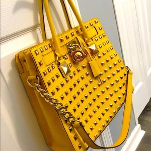 Michael Kors large leather totes